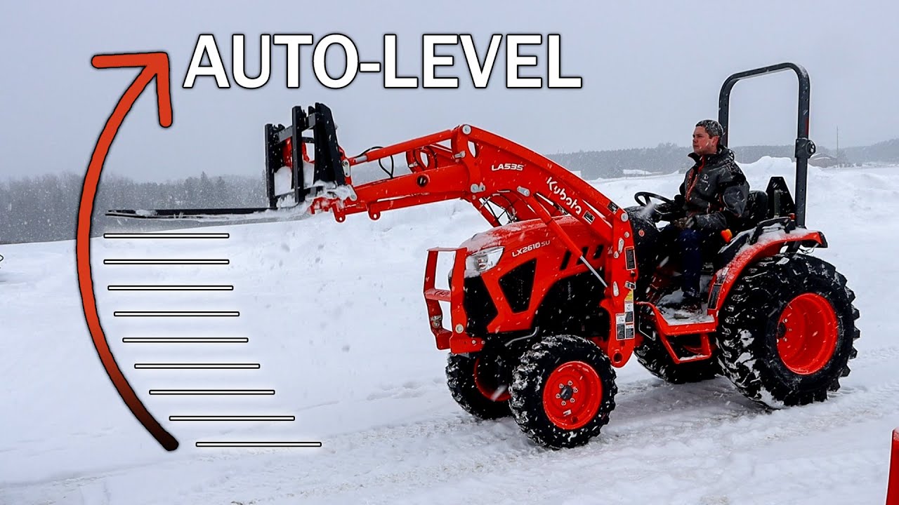 A MUST HAVE! Self Leveling Feature on our LX Series Tractor!