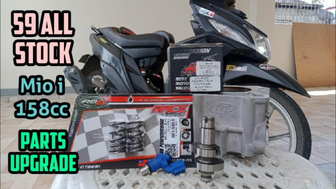Mio i 160cc Build | 59 Touring | Basic Parts Upgrade Needed