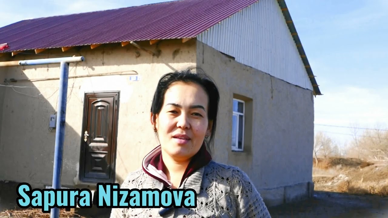 Shomanay rayonında jas shańaraqtiń &uacute;yiniń toʻbesi shiferlap berildi