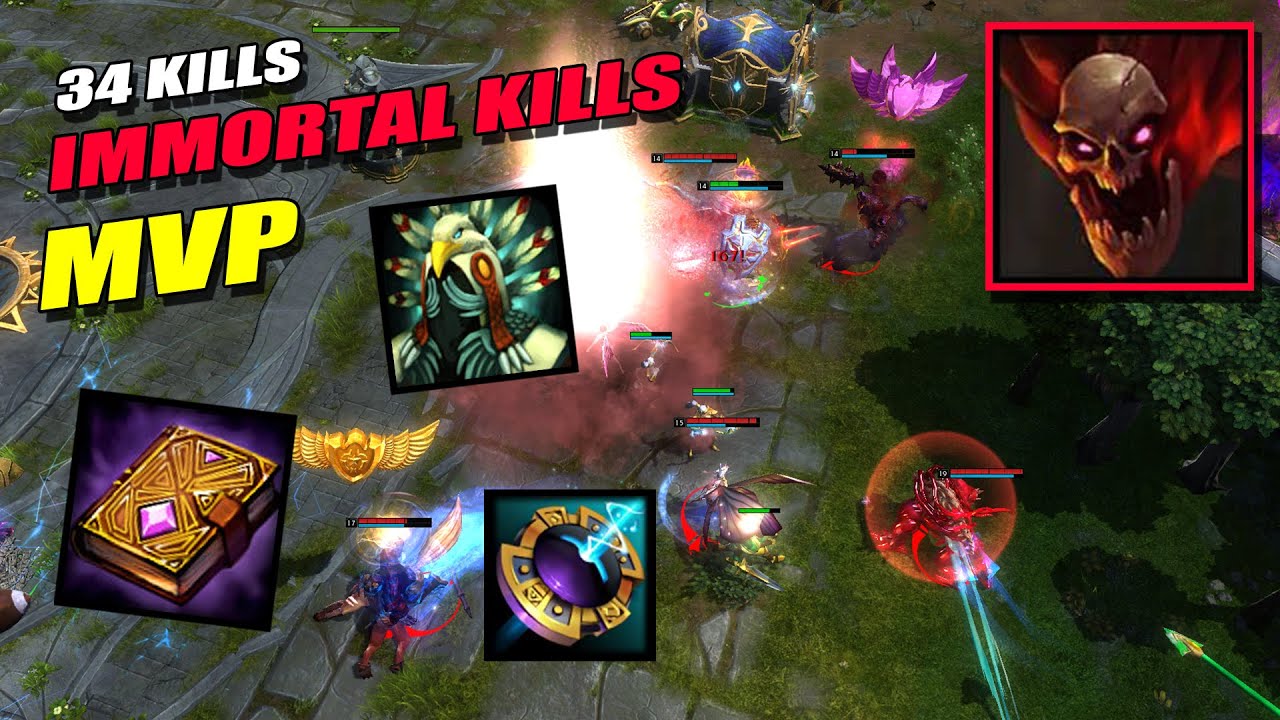 HON ICHOR - Immortal Kills - 34 Kills - MVP