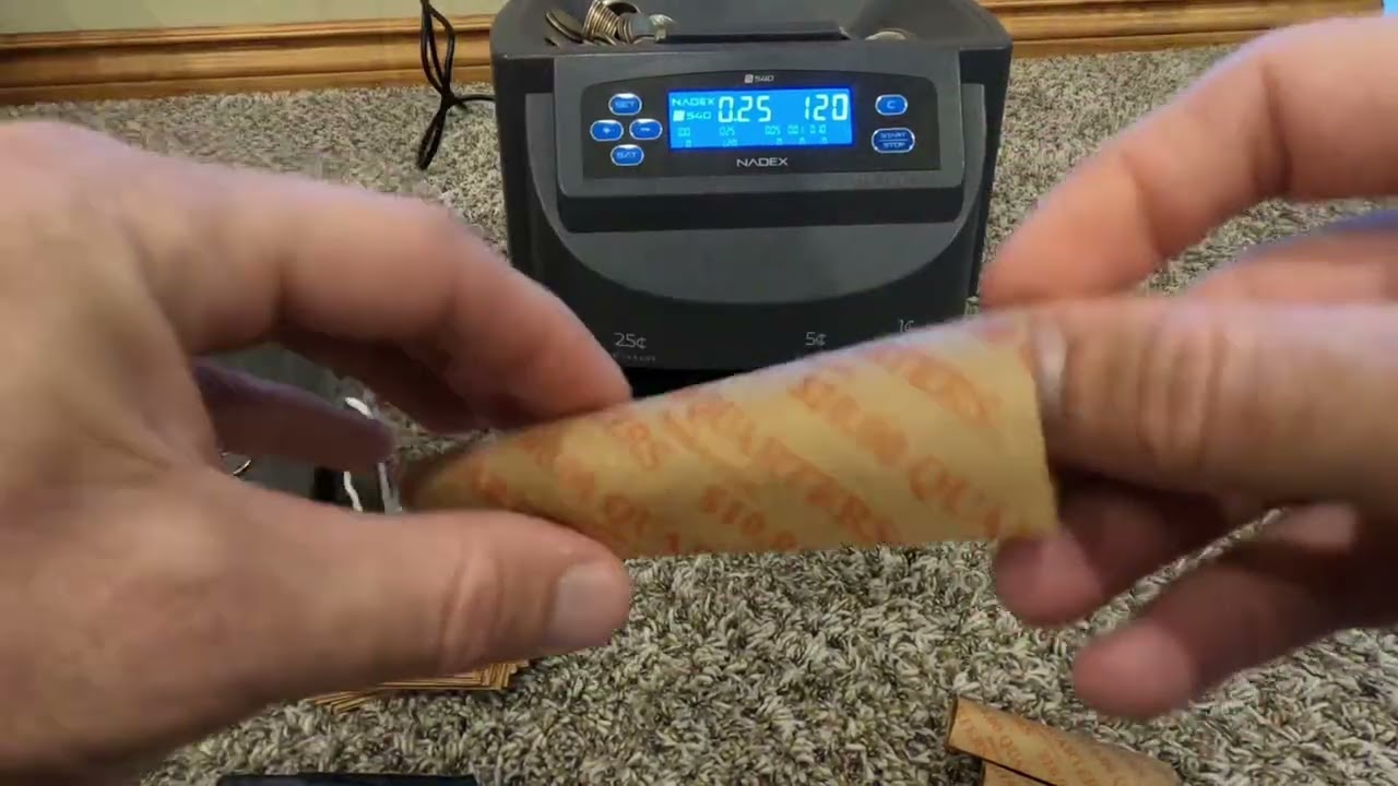 Stop Rolling Quarters by Hand | Nadex S540 Review