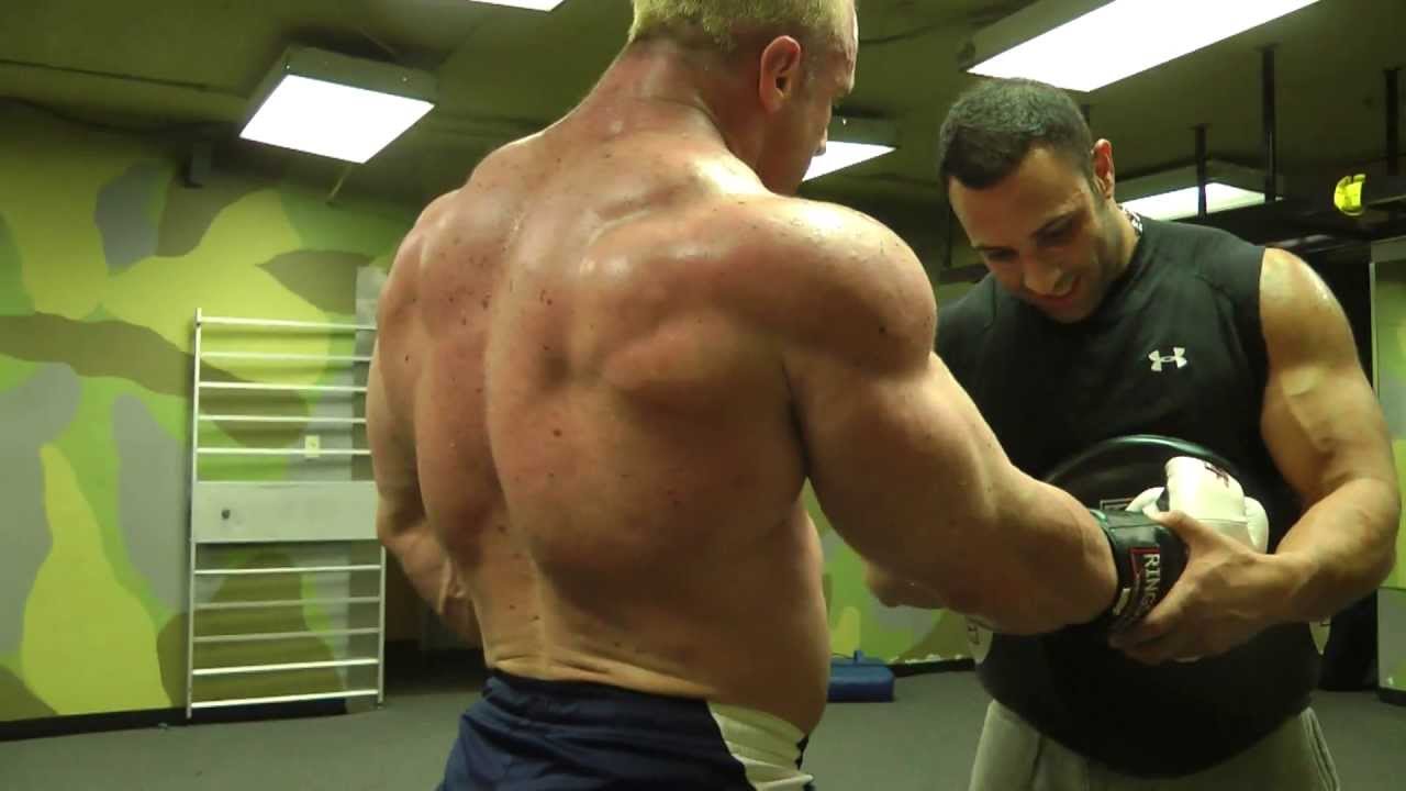 Constantinos Demetriou 3.5 Weeks Out NY Pro 2013 Boxing
