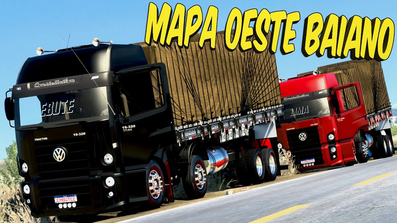 INDO CARREGAR OS BOB 19-320 NA PEDREIRA - ANIMAÇÃO NAS PORTAS E CARGAS - ETS 2 MODS BR