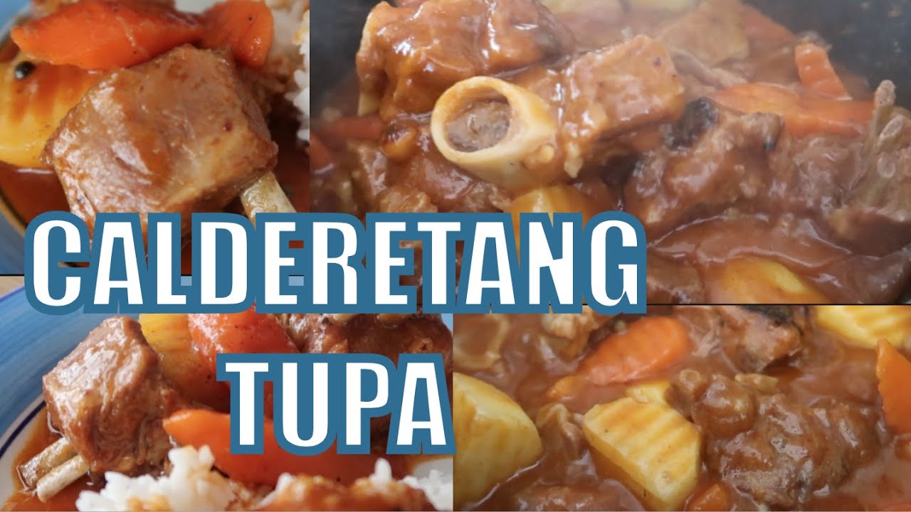 CALDERETANG TUPA RECIPE