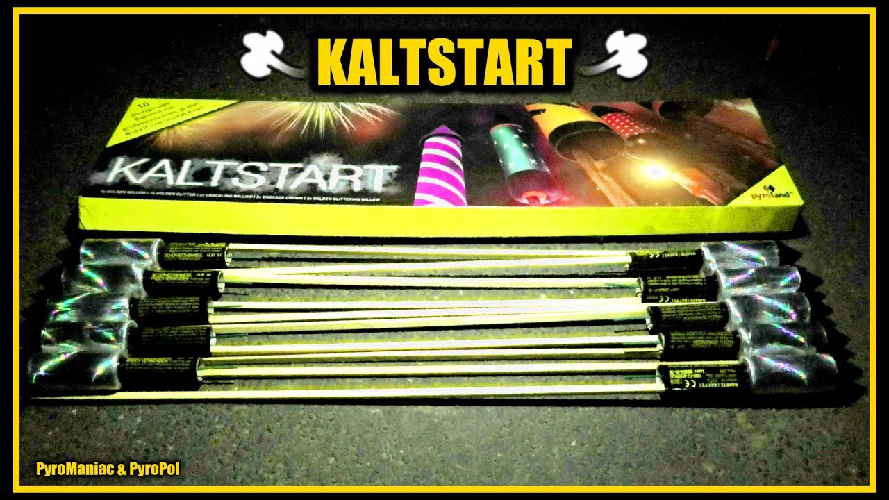 Pyroland KALTSTART Raketensortiment | PyroManiac & PyroPol