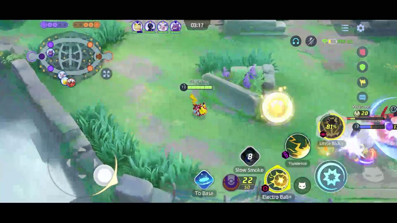 Pokemon Unite Rank Matches Grind