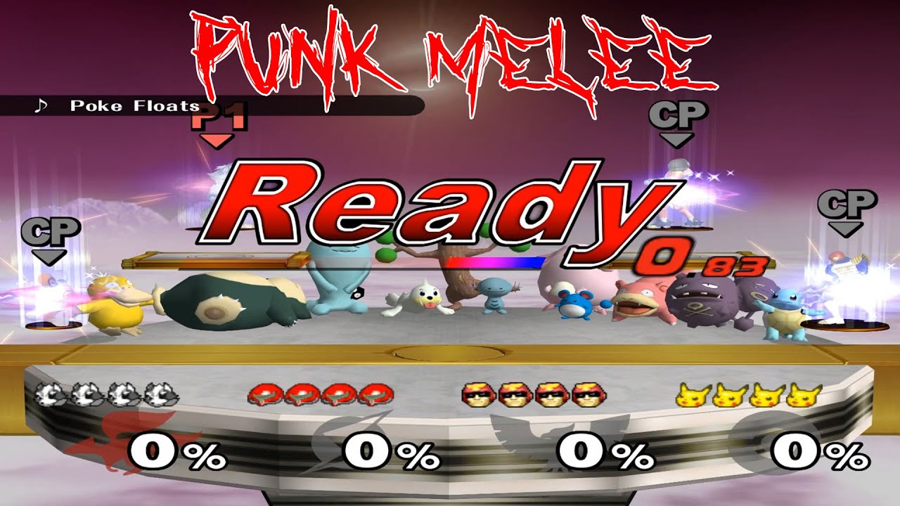 【スマブラDX】PUNKMelee ウルフ vs CPU's【TAP】/【SSBM】PUNKMelee Wolf vs CPU's【TAP】