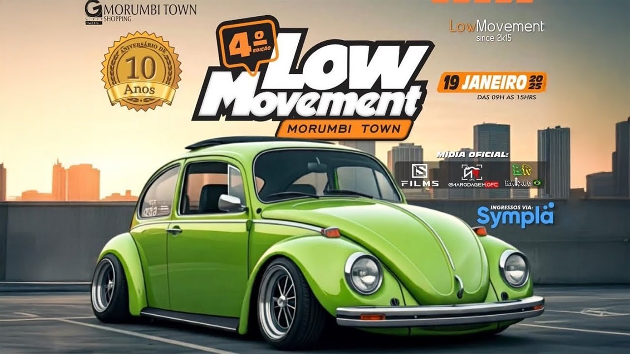 4 EDIÇÃO DO EVENTO LOW MOVEMENT NO SHOPPING MORUMBI TOWN CONFIRA