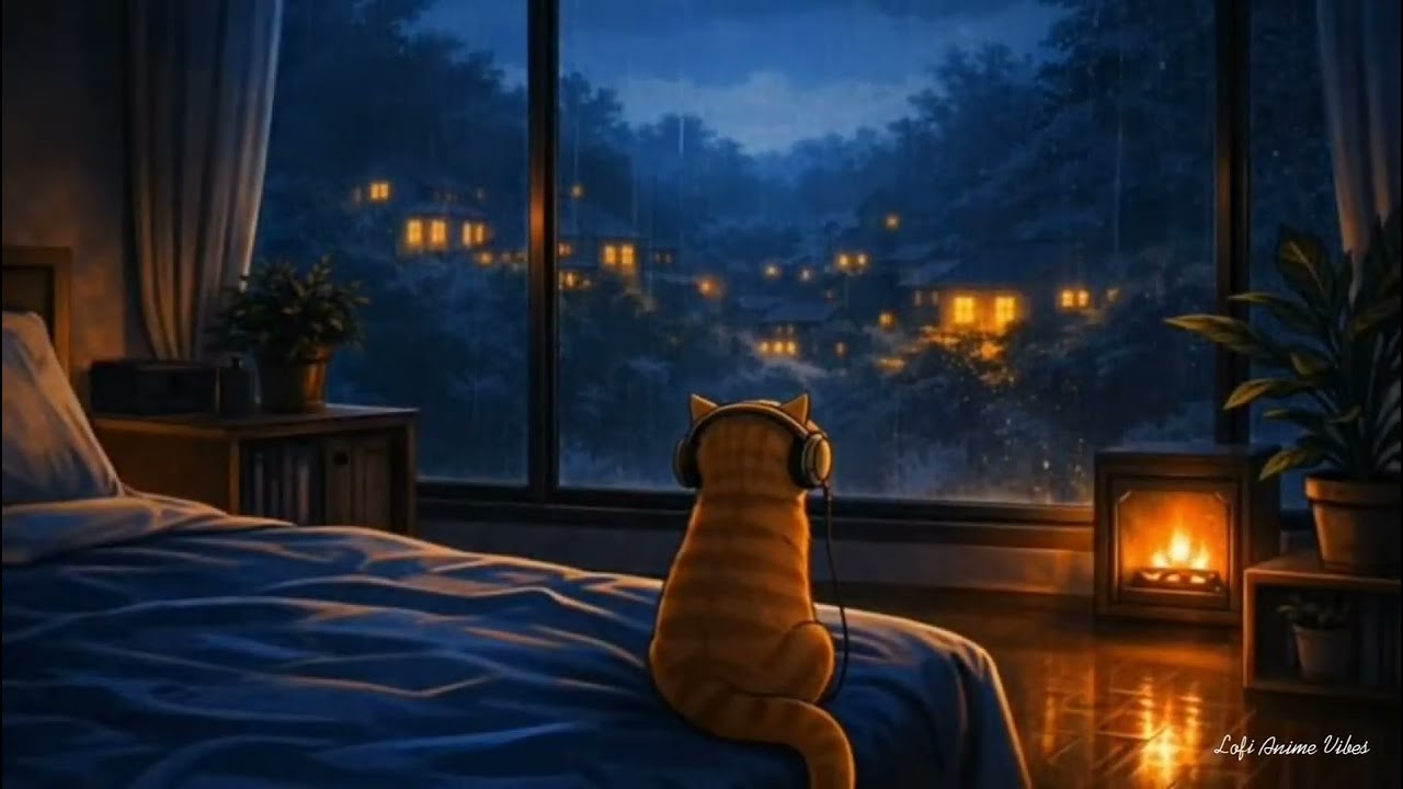 Rainlight | Lofi Anime Vibes🌧️🎧 | Relaxing, Study & Chill | Lofi Relaxing Music