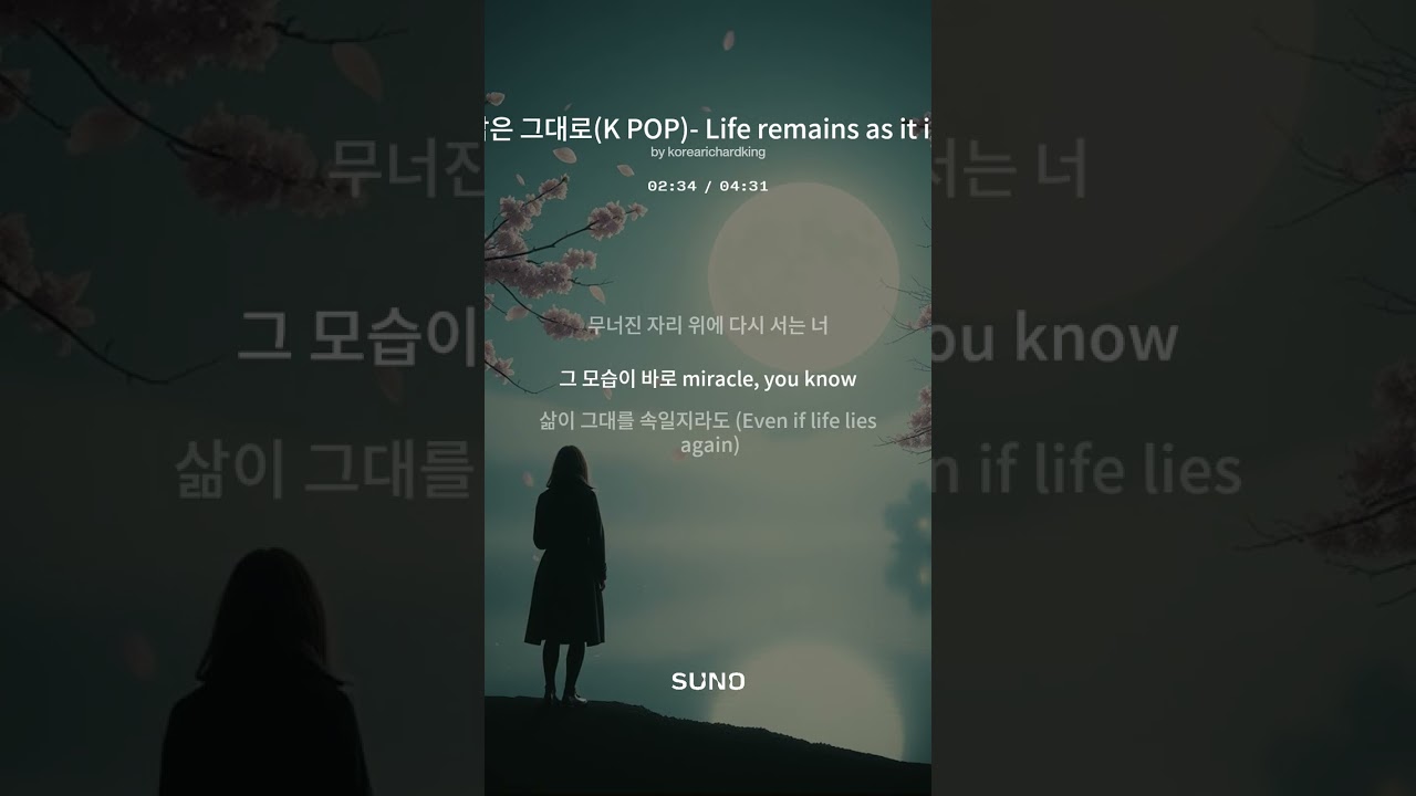 [K POP] 꽃 피는 봄, 삶의 의미를 되새기며  #삶 #눈물 #love#사랑 #행운#K-POP#핫썸머＃쿨 걸＃대한민국##thousand#벽난로#삶#커피#KOREA#LOVE