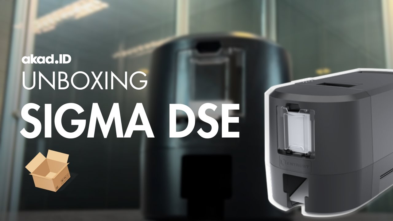 Unboxing | Impressora de Cartão PVC Entrust SIGMA DSE | Crachás Profissionais