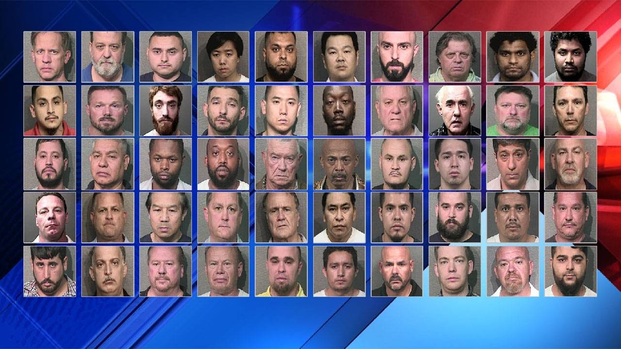 HPD officer among 139 arrested in prostitution, trafficking sting