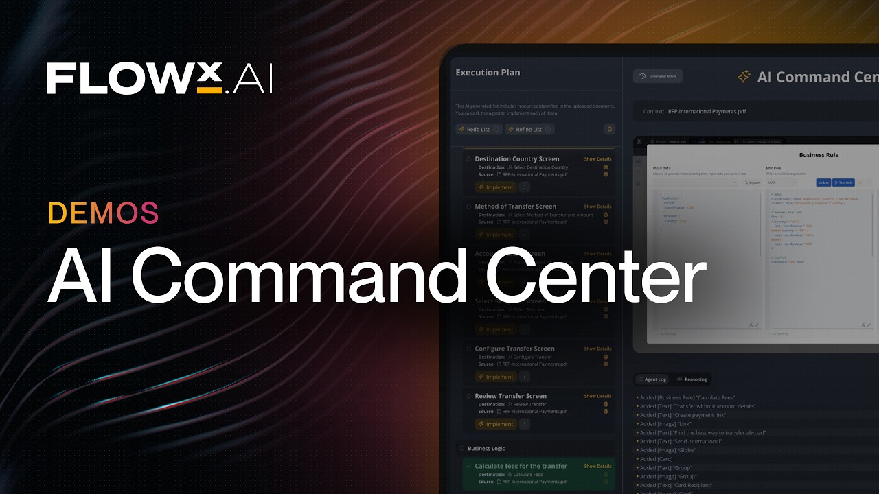 AI Command Center - FlowX.AI 5