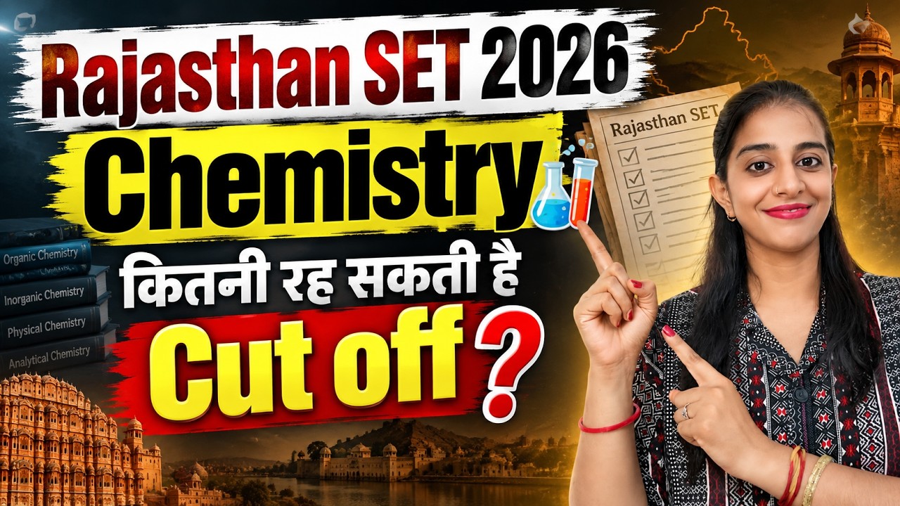 Rajasthan SET 2026 Chemistry Cut Off 🔥 | Expected Cutoff Marks | Category-Wise Analysis