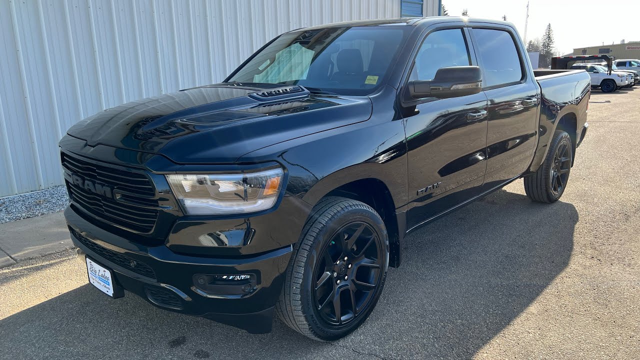 SOLD!!! 2023 Ram 1500 Sport Night Edition Crew Cab, stk 515522, on sale in High Prairie, AB
