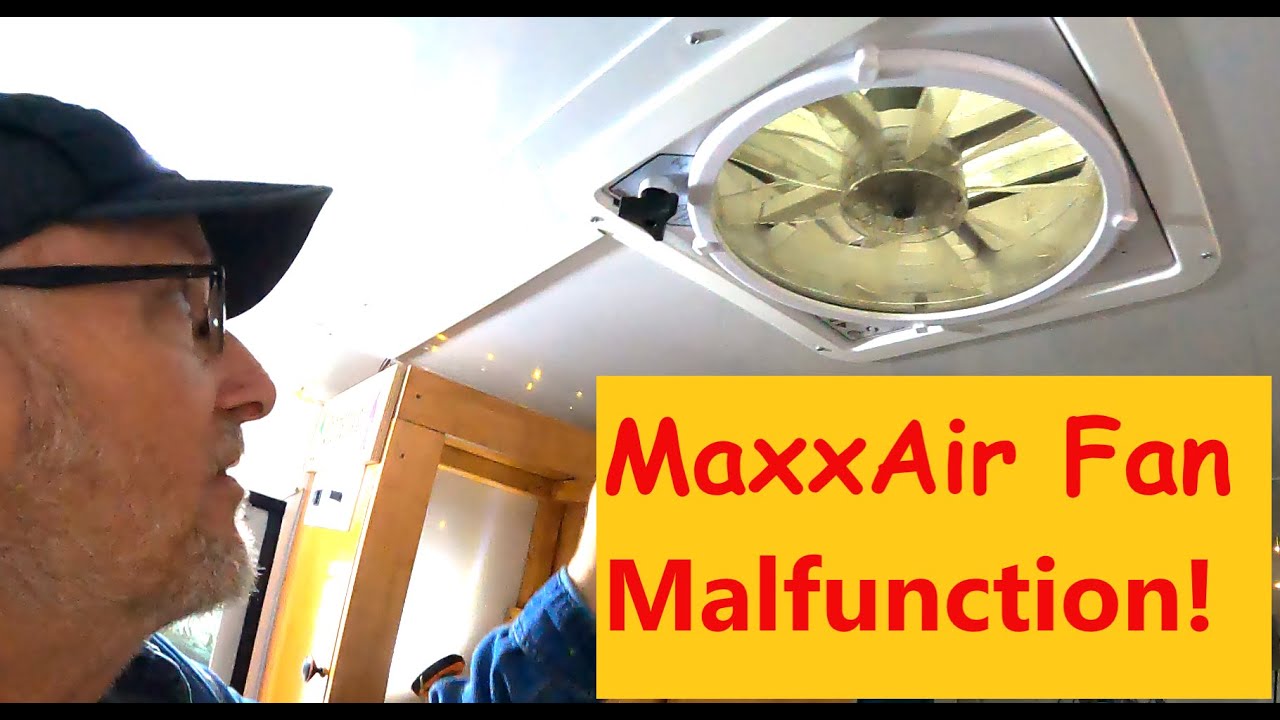 MaxxAir Fan Repair and Mod