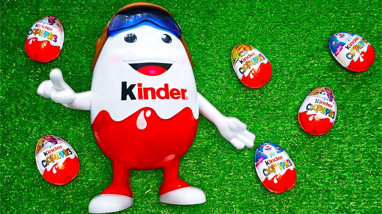 5 Minutes Satisfying Video | ASMR Unboxing Kinder Aviator Pilot With Chocolate Egg & Kinder Surprise