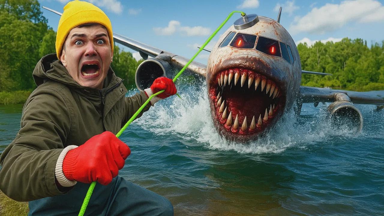 ¡Increíbles hallazgos escalofriantes en pesca con imán donde se hundió un AVIÓN DEVORADOR!