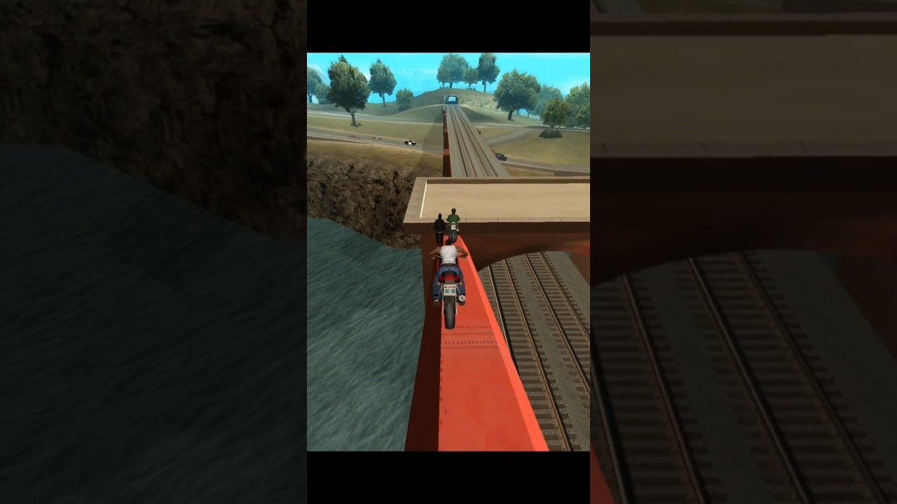 The Ultimate Bridge Fail in GTA San Andreas
