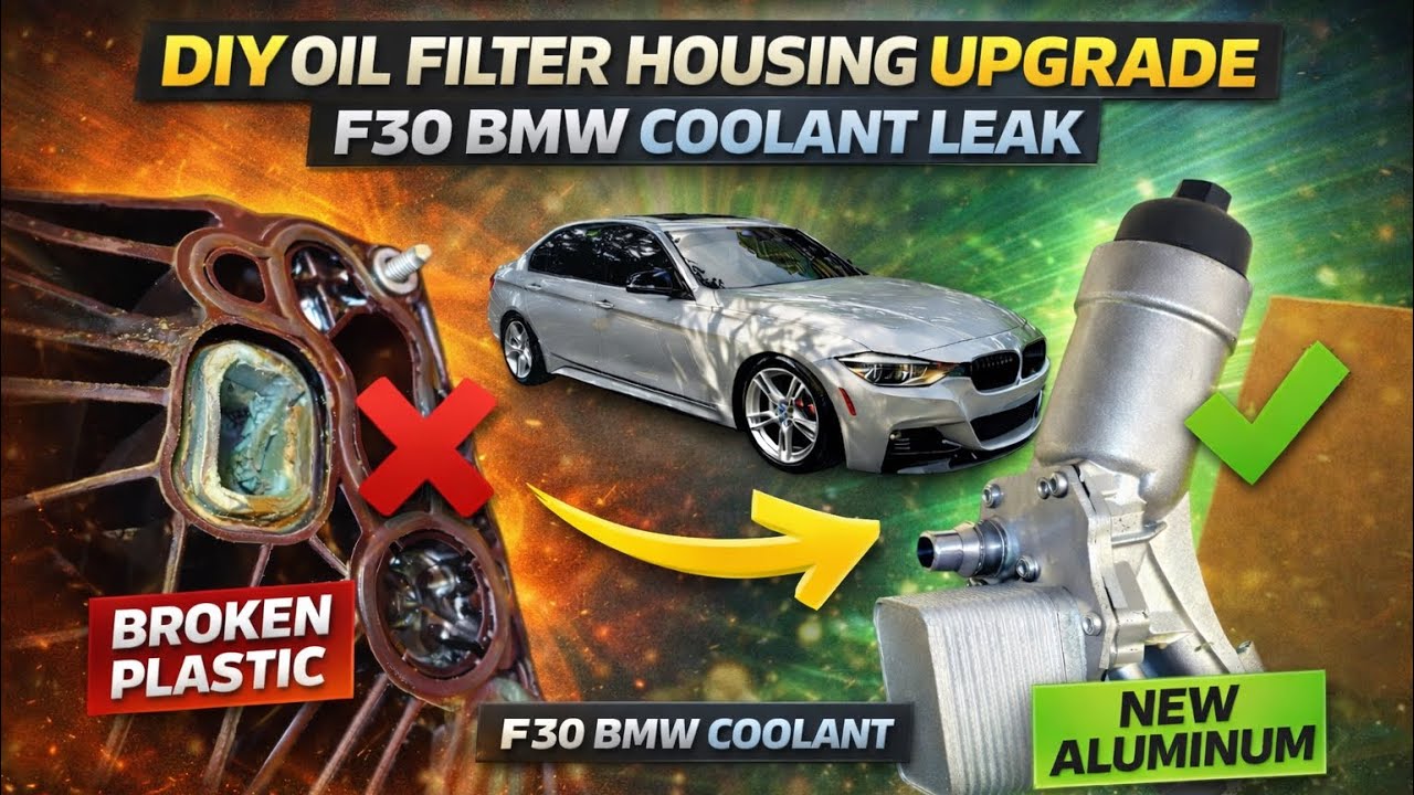 Замена корпуса масляного фильтра F30 B48