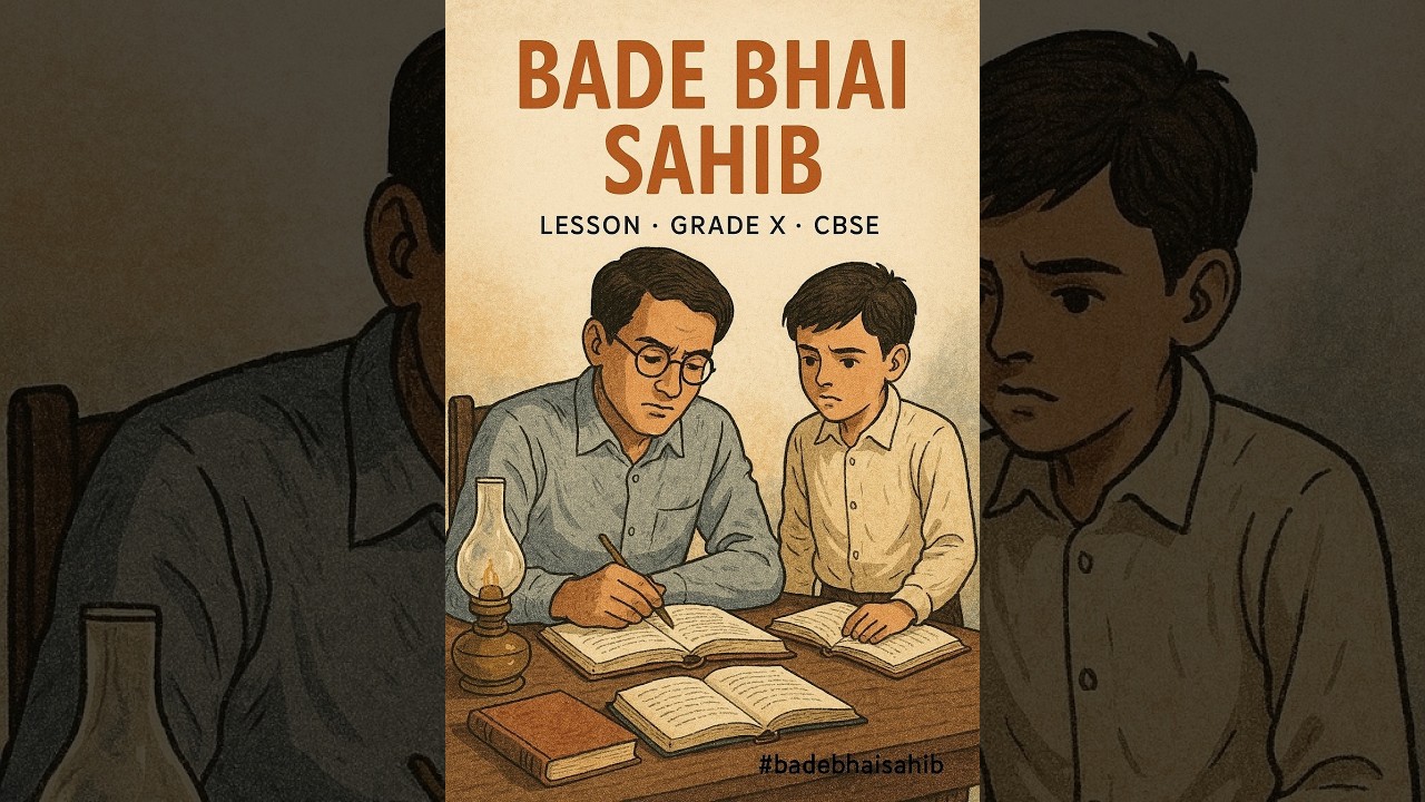 BADE BHAI SAHAB (Xth CBSE)  At a glance  for exam preparation