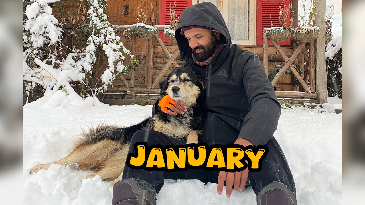 January -Winter Silence on a Himalayan Farm 