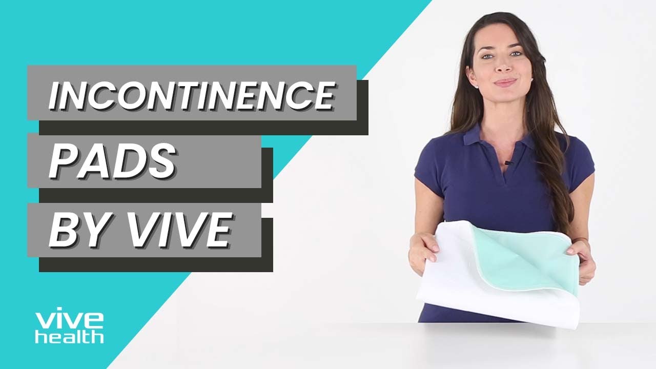 Reusable Incontinence Pads by Vive