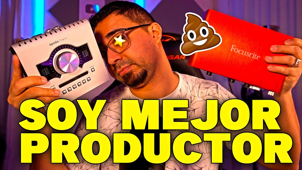 👉 APOLLO TWIN, VALE LA PENA? || APOLLO TWIN vs FOCUSRITE SCARLETT || universal audio