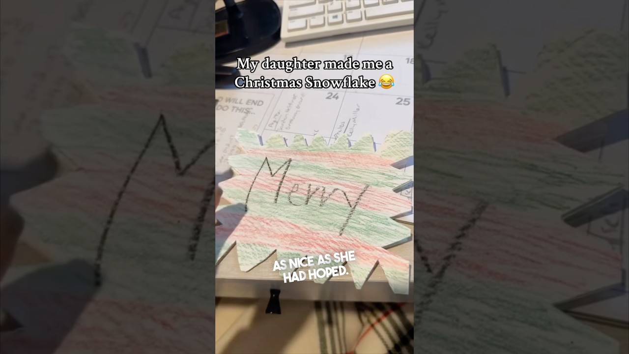 Эта рождественская открытка не удалась 😂
