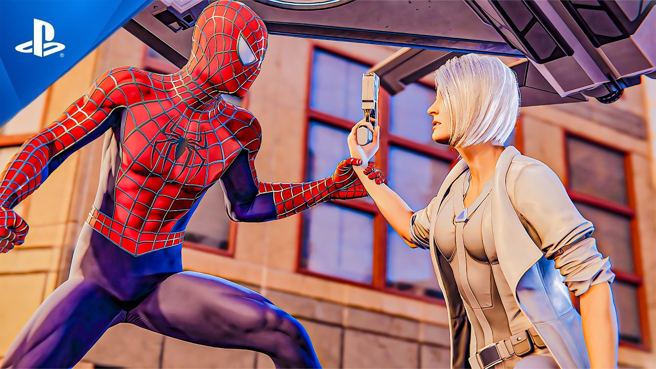 MARVEL SPIDER MAN TOBY MAGURE AND SILVER LINGING TOGETHERE FIND HAMMER HEAD 4K ULTRA HD 60 FPS