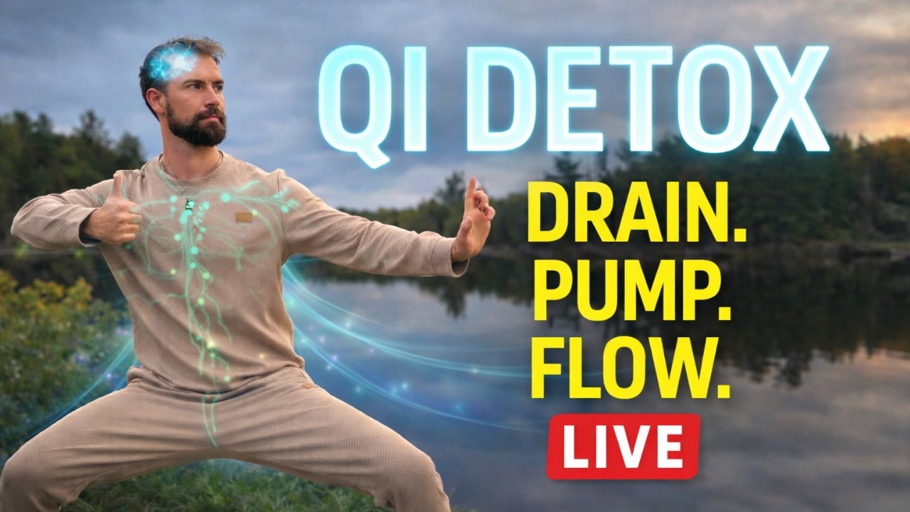 Live Qigong Stress Detox: Lymph, Brain, & Organ Reset