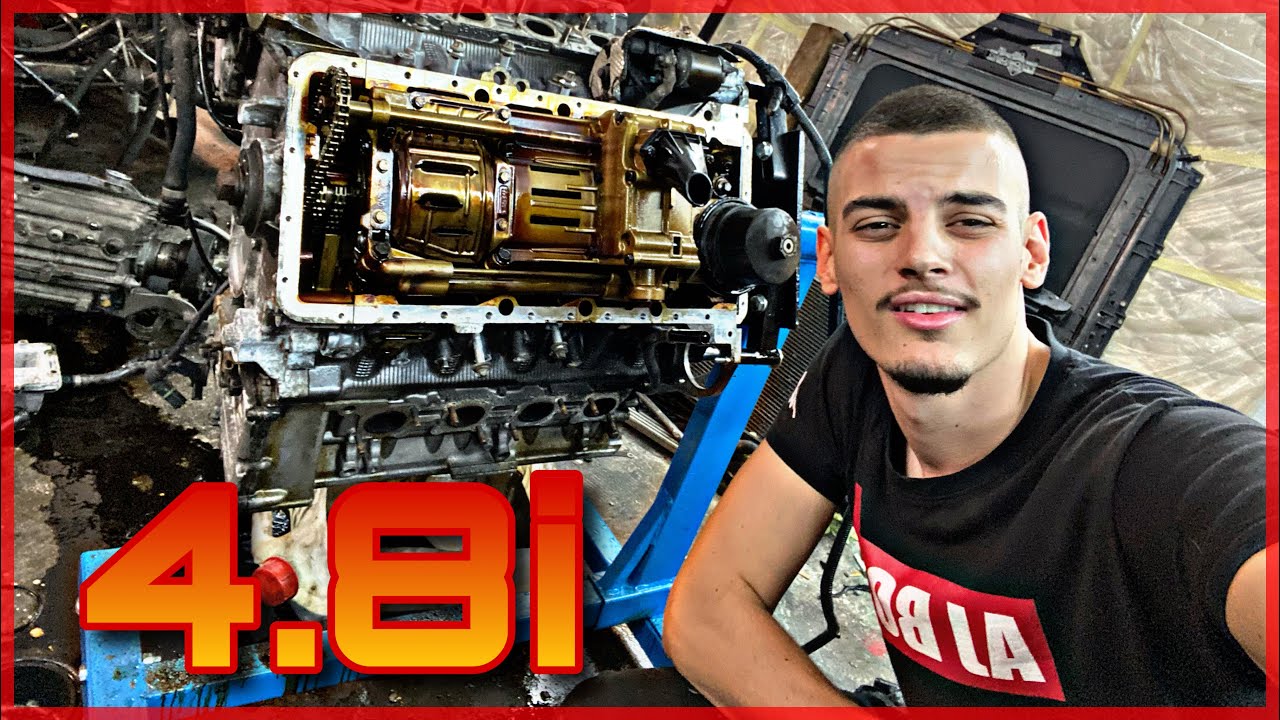 Otvaram 4.8 Motor od BMW Sestice da Vidim u Kakvom je Stanju?