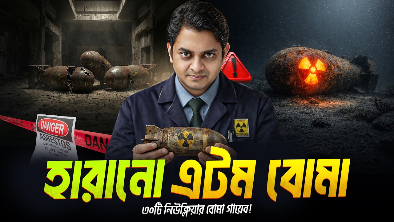আমেরিকার হারানো ৩০টি পারমানবিক বোমা, আজও মেলেনি খোঁজ! 🇺🇸 | Broken Arrows