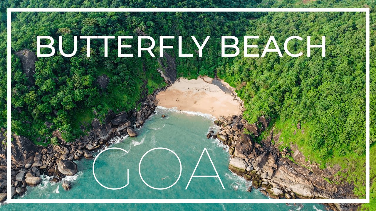BUTTERFLY BEACH // HIDDEN GEM OF GOA // CINEMATIC 2.7K