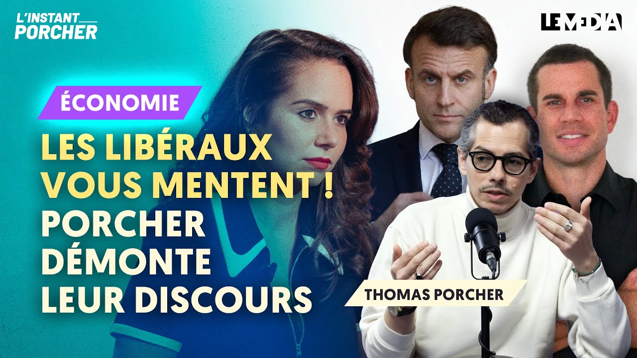 RETRAITES, DETTE, « FUITE DES CERVEAUX » : LES LIBÉRAUX VOUS MENTENT ! PORCHER DÉMONTE LEUR DISCOURS