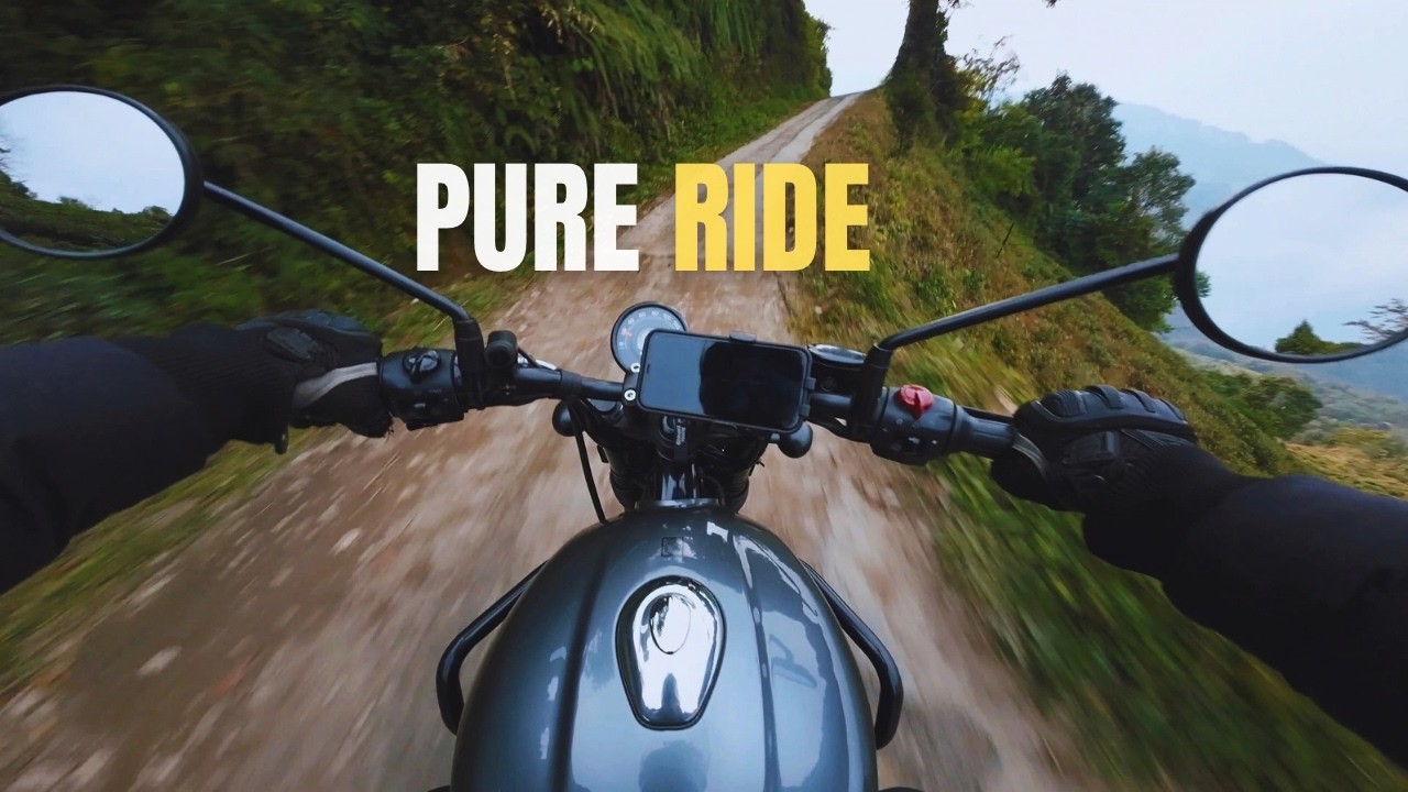 Hunter 350 | Mountain POV | Pure Engine sound