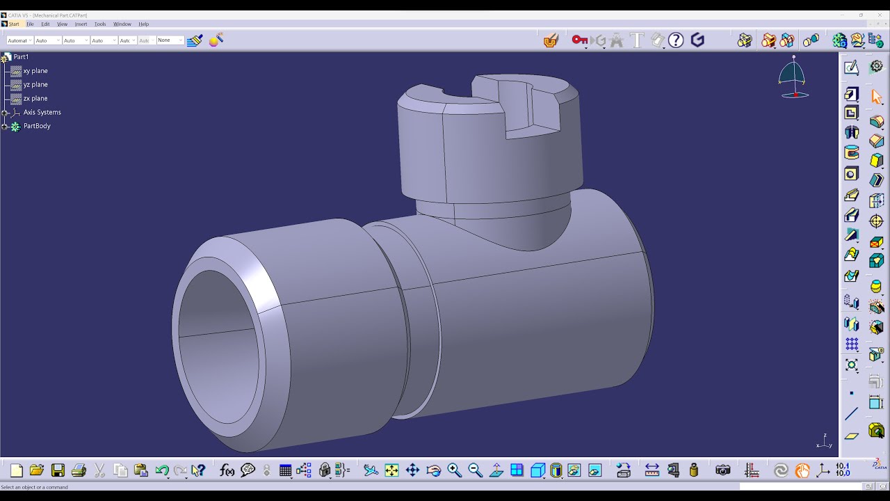 Part Modeling in Catia V5