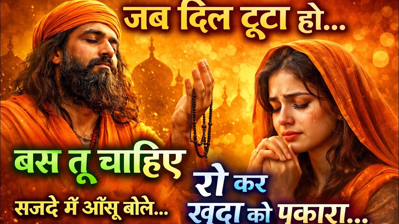 Dil Toot Gaya… Bas Khuda Yaad Aaya 😢 | Emotional Sufi Kalam 2026