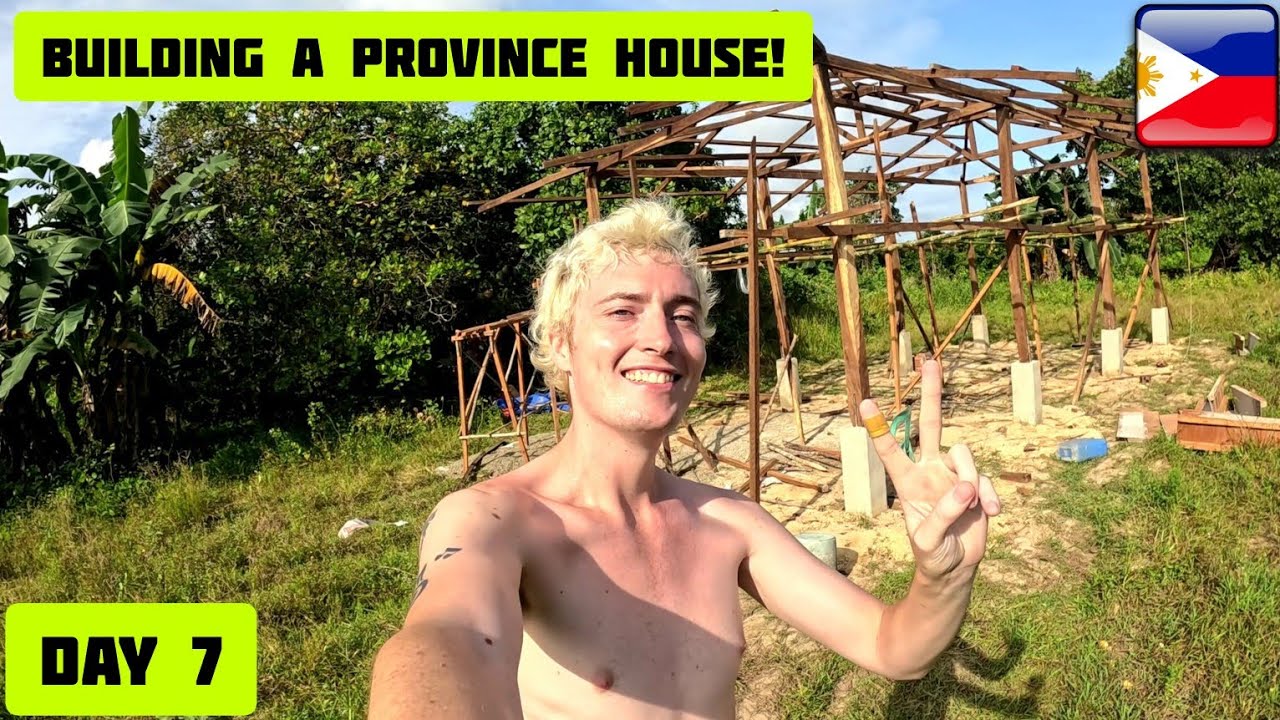 BUILDING a PROVINCE HOUSE in the Philippines! 🇵🇭