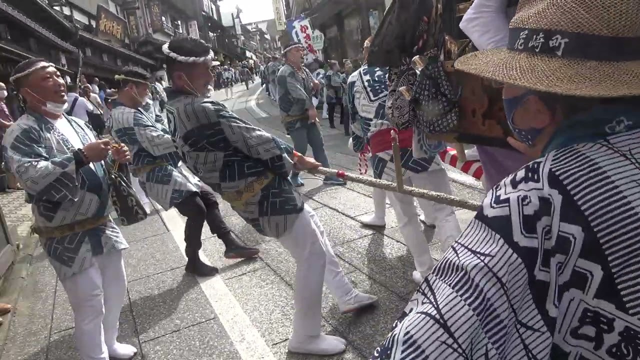成田伝統芸能まつり初日/花崎町の巡行