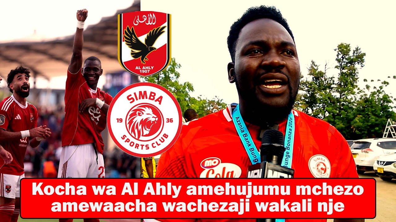 NIMEKERWA NA SARE YA YANGA - DOCTOR MOHAMED, KOCHA WA AL AHLY AMEIHUJUMU, KESHO SIMBA ANASHINDA 3.