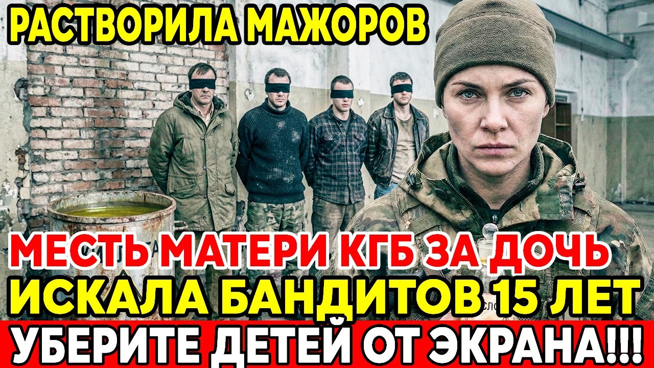 Самая Жестокая Месть в СССР: Майор КГБ Растворила Всех в Кислоте!