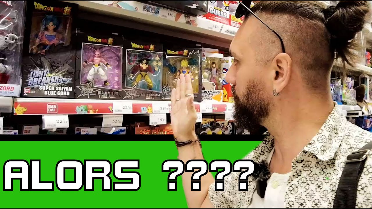 Je DECOUVRE vos JOUETS à LECLERC ! - Vlog France Figurines Dragon Ball Pokemon