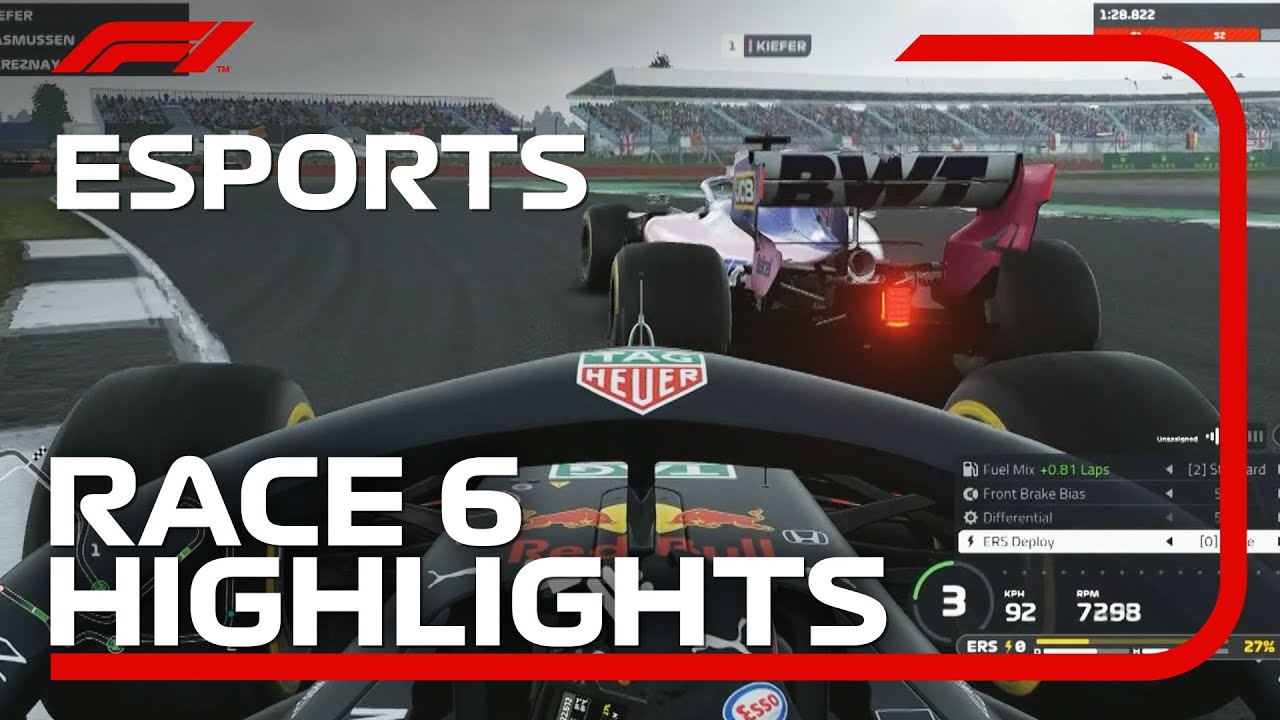 F1 Esports Pro Series 2019: Race Six Highlights