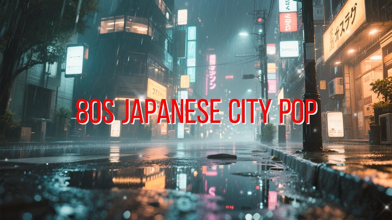 Smooth Retro City Pop | Dreamy Tokyo Night Instrumental for Relaxation