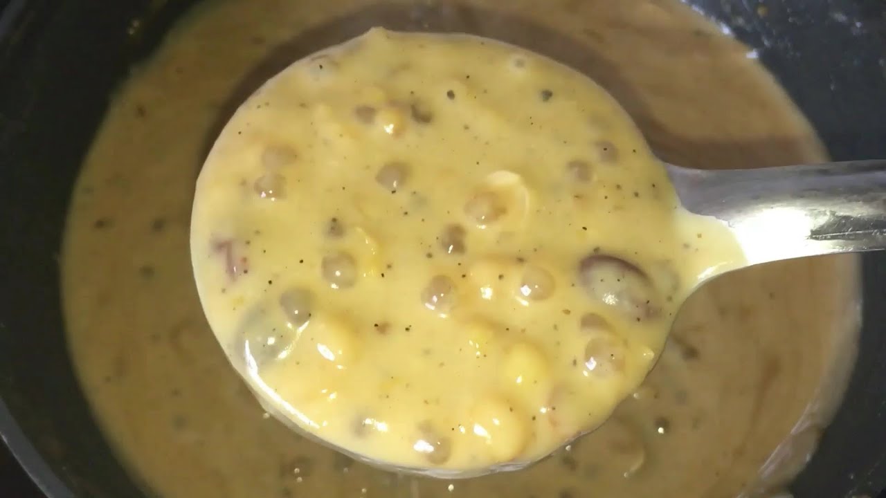 Madgane | Chana Dal, Tender Cashew and Sabudana dessert using canned Coconut Milk | Konkani Recipe |