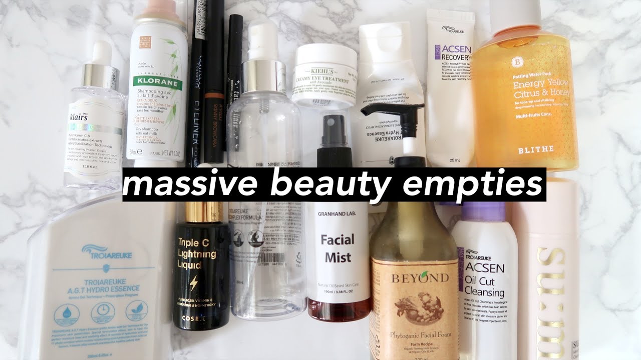 MASSIVE BEAUTY EMPTIES #24