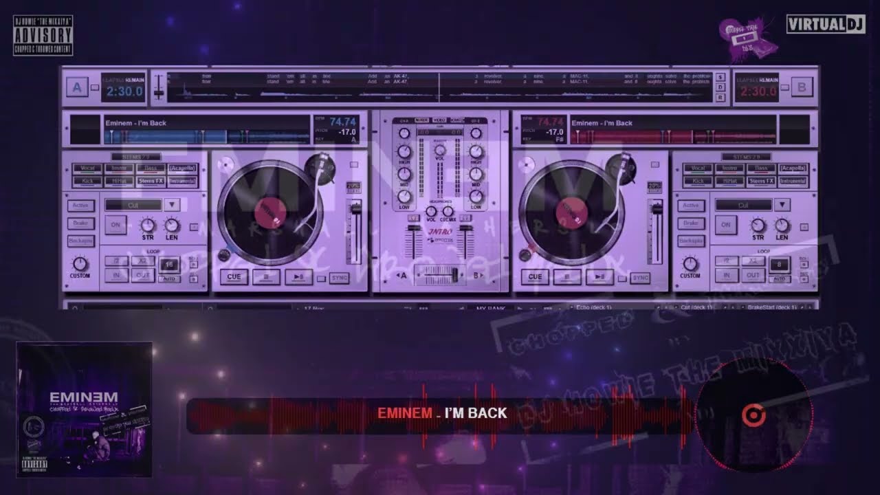 Eminem - I'm Back (Chopped & Throwed)