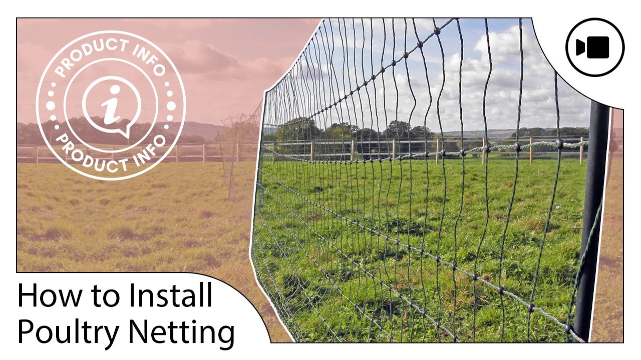 How to Install Poultry Netting by Flyte so Fancy