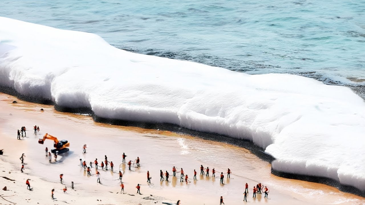 Ils Ont Versé Des Tonnes De Sucre Dans Le Lac, Le Résultat Était Inattendu